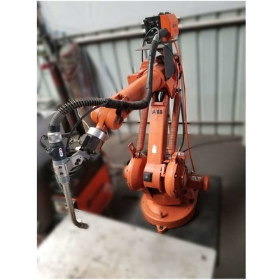 6 Achsen Roboterarm ABB IRB 1410 mit CNGBS-Waffenreinigungsstation für Schweißroboterautomation