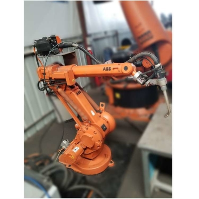 6 Achsen Roboterarm ABB IRB 1410 mit CNGBS-Waffenreinigungsstation für Schweißroboterautomation