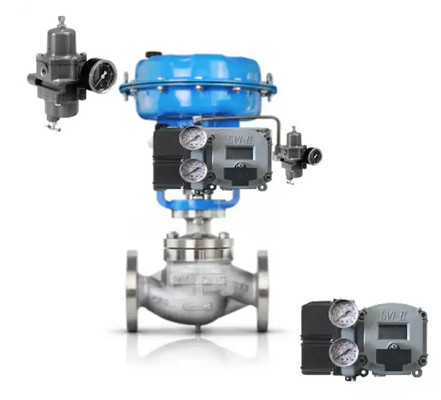 Pneumatisches Steuerventil mit Masoneilan Pneumatischer Smart Positioner SVI2-21113121 Einfachwirkung mit Rückkopplung ohne Dis
