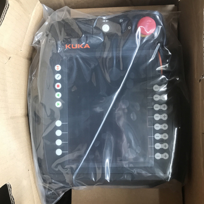 KUKA Lehrhänger 00-168-334 als Smart PAD von KRC4 Steuerschrank von KUKA 6 Achsen Roboterarm