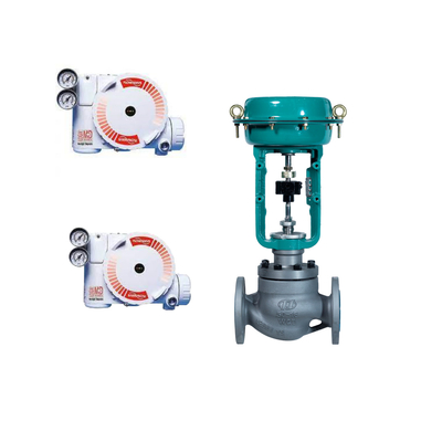 ChuanYi-Marke Schnellwechsel-Einsitz-Steuerventil mit Flowserve Logix 3200MD Digital HART Positionierer
