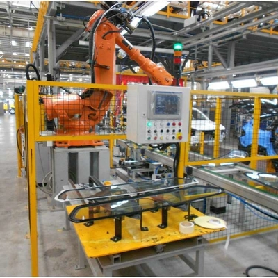ABB 6 Achsen Roboterarm IRB 6700-155/2.85 mit CNGBS-Reiniger für die Automatisierung von Palletierrobotern