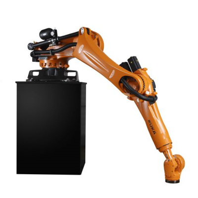 KUKA KR 240 R3330 Palletierungsroboter mit CNGBS Linear Guide Rail als automatische Maschine Nutzlast 240kg Roboterarm