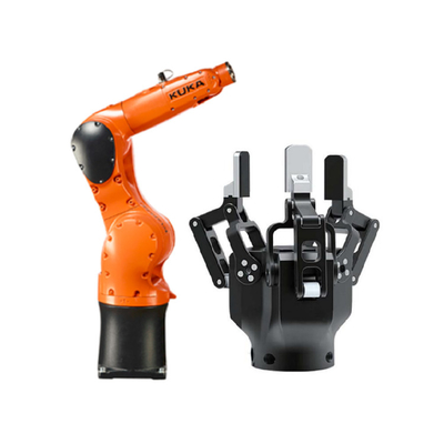 Kuka Industrie-Roboterarm 6 Achse KR 6 R700 mit CNGBS-Robotergreifer für automatisierten Handling-Roboter