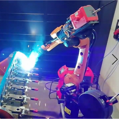 Kuka Industrial Robotic 6 Axis KR 8 R1620 mit CNGBS Robot Guide Rail für die Handling-Automatisierung