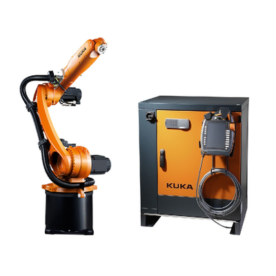 Kuka Industrial Robotic 6 Axis KR 8 R1620 mit CNGBS Robot Guide Rail für die Handling-Automatisierung