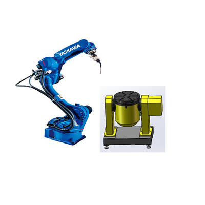 YASKAWA Roboter AR1440 mit 1440MM Reichweite als 6-Achsen-Roboterarm mit CNGBS-Roboter-Positionierer für Schweißmaschine