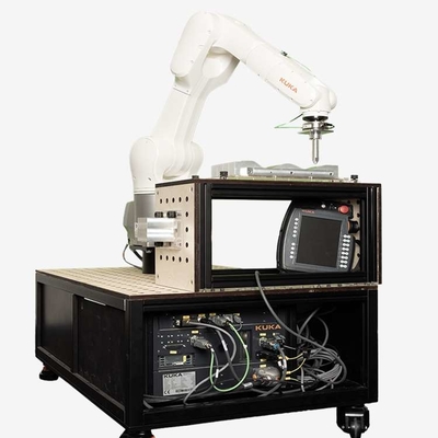 6 Achsen Kuka Roboterarm KR 10 R1100-2 mit CNGBS-Roboter-Schnellwechselgerät für automatisierten Handling-Roboter