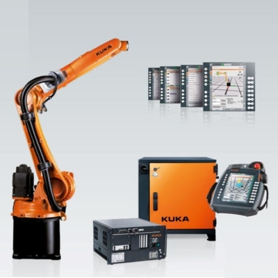 Kuka Roboterarm 6 Achse KR 10 R1420 mit CNGBS Roboterleitbahn für die Handhabung von Industrierobotern