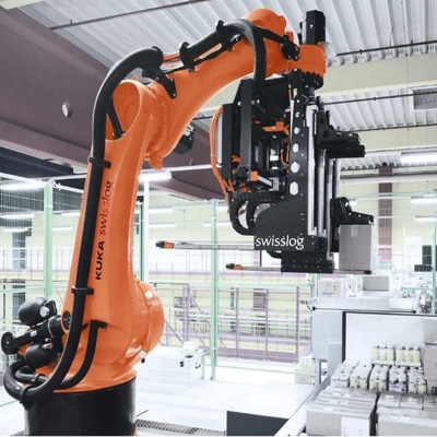 Kuka Roboterarm 6 Achse KR 10 R1420 mit CNGBS Roboterleitbahn für die Handhabung von Industrierobotern