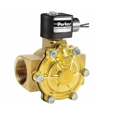 Chinesische Steuerventile mit pneumatischem Aktor und Parker D3DW-Solenoidventil