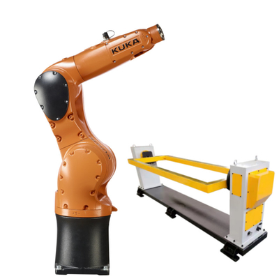 KUKA Schweißroboter KR 6 R900-2 Cobot mit CNGBS-Schweißpositionierer für andere Schweißarbeiten
