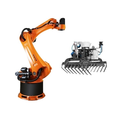 6 Achsen Roboter-Schweißarm Kuka KR 210 R2700-2 mit CNGBS-Schweißpositionierer für Schweißroboter