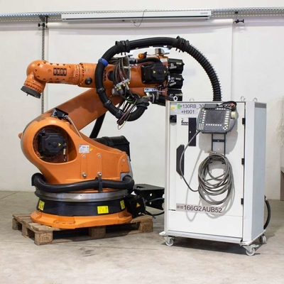 6 Achsen Roboter-Schweißarm Kuka KR 210 R2700-2 mit CNGBS-Schweißpositionierer für Schweißroboter
