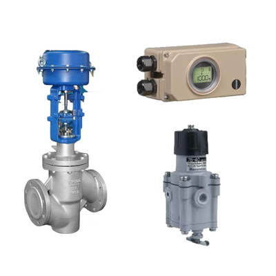 Pneumatisches Steuerventil mit harter Kommunikation Samson Elektropneumatik 3730-3 Positionierer und Masoneilan 78-40 Filter