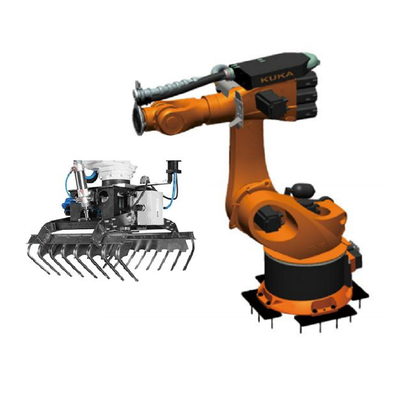 Kuka Roboterarm 6 Achsen KR 360 R2830 mit CNGBS-Robotergreifer für automatisierten Pick-and-Place-Roboter