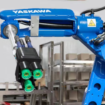 Yaskawa 6-Achsen-Schweißroboterarm MOTOMAN GP25 mit CNGBS-Positionierer für die Fabrik als Laserschweißmaschine