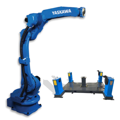 Yaskawa 6-Achsen-Schweißroboterarm MOTOMAN GP25 mit CNGBS-Positionierer für die Fabrik als Laserschweißmaschine