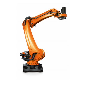 KUKA Roboter KR 120 R3200 PA mit 120 kg Nutzlast und 3195 mm Reichweite von Palletierungsroboter für die Palletierung