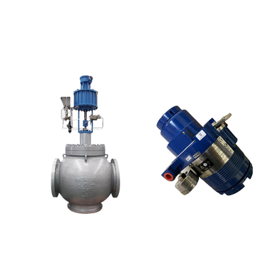 Pneumatische Steuerventile mit Smart Valve Positioner der Serie Azbil AVP 300