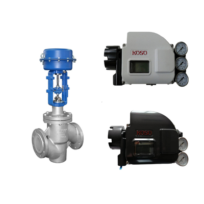 Hochwertige pneumatische Steuerventile aus China mit koso KGP5000 Smart Valve Positioner und ASCO Elektromagnetikventilen