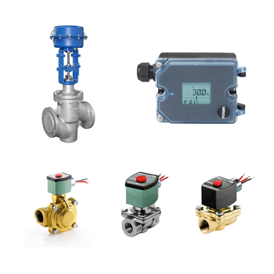 Pneumatische Steuerventile mit Samson 3725 Elektropneumatischer Positionierer und ASCO-Solenoidventile