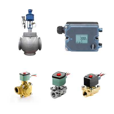 Pneumatische Steuerventile mit Samson 3725 Elektropneumatischer Positionierer und ASCO-Solenoidventile