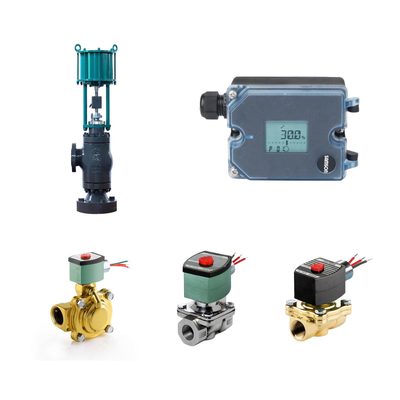 Pneumatische Steuerventile mit Samson 3725 Elektropneumatischer Positionierer und ASCO-Solenoidventile