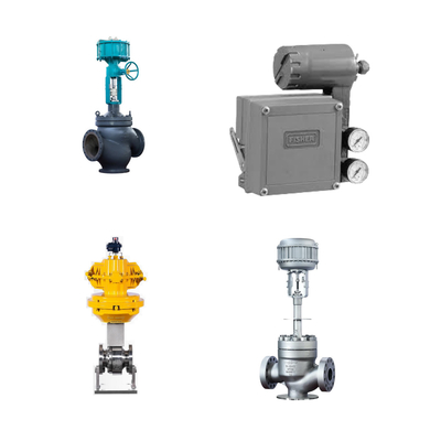Bekanntes chinesisches Wuzhong Pneumatisches Steuerventil mit Fisher 3582I Positionierer als Ventilpositionierer