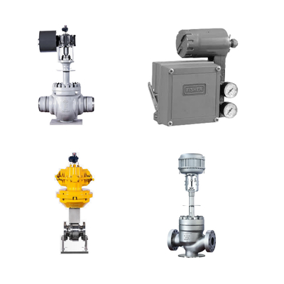 Bekanntes chinesisches Wuzhong Pneumatisches Steuerventil mit Fisher 3582I Positionierer als Ventilpositionierer