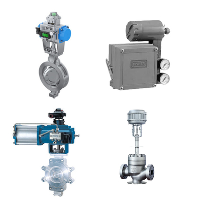 Bekanntes chinesisches Wuzhong Pneumatisches Steuerventil mit Fisher 3582I Positionierer als Ventilpositionierer