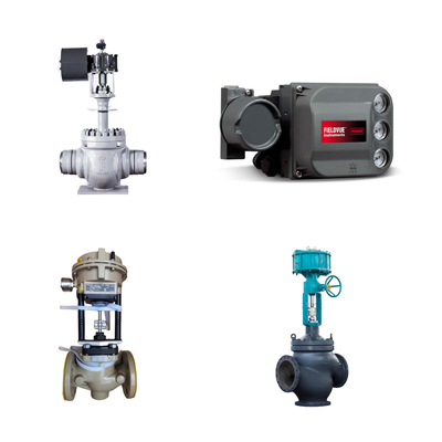 Bekanntes chinesisches Steuerventil mit Fisher DVC6200 Pneumatischem Ventil Positionierer
