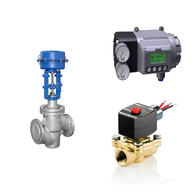 Niedertemperaturschaltventil mit Masoneilan SVI3 Digital Valve Positioner und EMERSON ASCO210 2-Weg-Solenoidventile