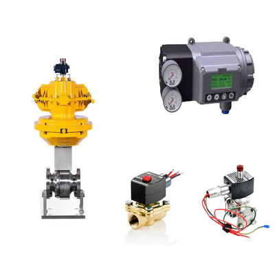 Niedertemperaturschaltventil mit Masoneilan SVI3 Digital Valve Positioner und EMERSON ASCO210 2-Weg-Solenoidventile