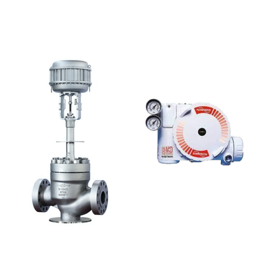 ChuanYi-Marke Schnellwechsel-Einsitz-Steuerventil mit Flowserve Logix 3200MD Digital HART Positionierer