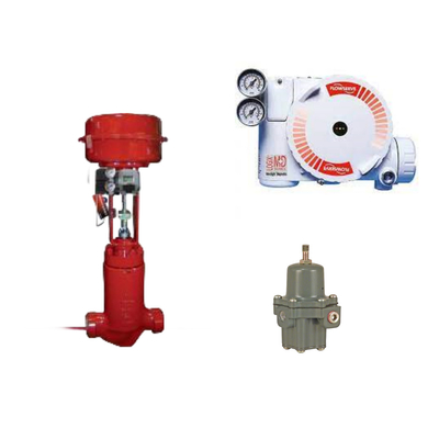 ChuanYi-Marke Schnellwechsel-Einsitz-Steuerventil mit Flowserve Logix 3200MD Digital HART Positionierer