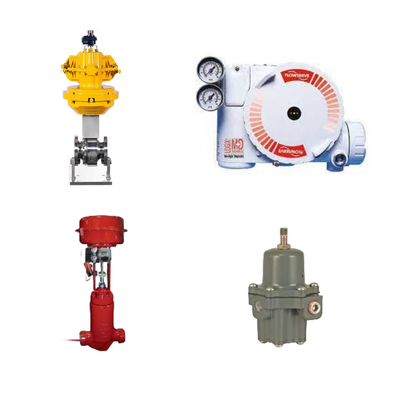 China's und Masoneilan Steuerventil mit Flowserve 3200MD Digital HART Positioner und Fisher 67CFR Filter Regulator