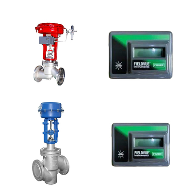 Das verknüpfungslose Rückkopplungssystem Benutzerfreundliches Steuerventil mit Fisher FIELDVUE DVC2000 Digital Valve Positioner