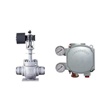 Chinesisches Wuzhong-Steuerventil mit hochwertigem Masoneilan SVi1000 Digital Valve Positioner