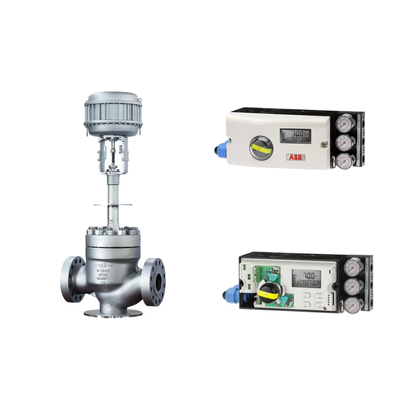 Berühmtes chinesisches Pneumatisches Knotro-Ventil mit Original- und Neu-ABB EDP300 TZIDC-200 Smart Positioner
