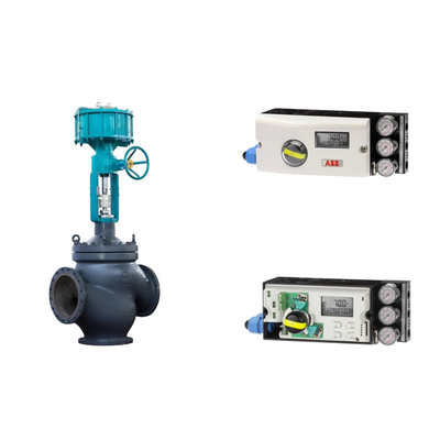 Berühmtes chinesisches Pneumatisches Knotro-Ventil mit Original- und Neu-ABB EDP300 TZIDC-200 Smart Positioner