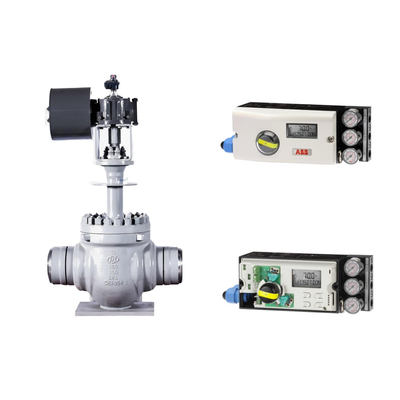 Berühmtes chinesisches Pneumatisches Knotro-Ventil mit Original- und Neu-ABB EDP300 TZIDC-200 Smart Positioner
