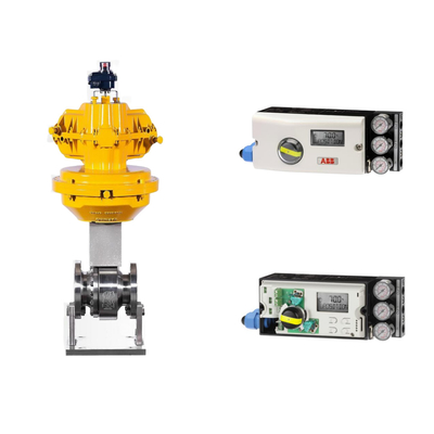Berühmtes chinesisches Pneumatisches Knotro-Ventil mit Original- und Neu-ABB EDP300 TZIDC-200 Smart Positioner