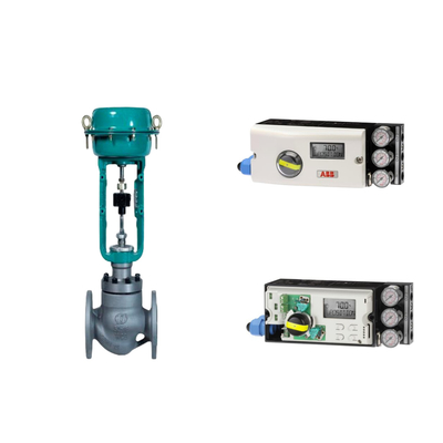 Berühmtes chinesisches Pneumatisches Knotro-Ventil mit Original- und Neu-ABB EDP300 TZIDC-200 Smart Positioner