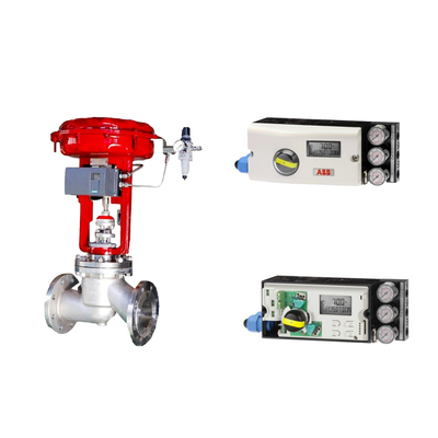 Berühmtes chinesisches Pneumatisches Knotro-Ventil mit Original- und Neu-ABB EDP300 TZIDC-200 Smart Positioner