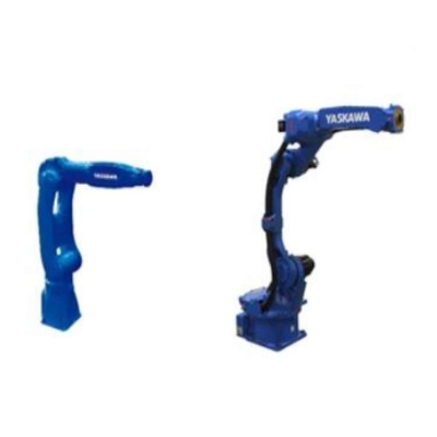 6 Achsen Roboterarm Yaskawa GP12 mit CNGBS-Sicherheitszaun für die automatisierte Handhabung als Universalroboter