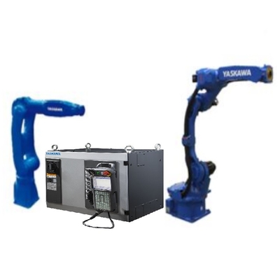6 Achsen Roboterarm Yaskawa GP12 mit CNGBS-Sicherheitszaun für die automatisierte Handhabung als Universalroboter