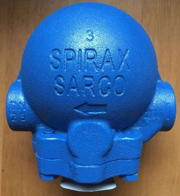 Stabile und zuverlässige Blaue Spirax Sarco Ventile Schwimmball Dampf Abflussventil mit Ventil Positionierer für Industrie Rohr