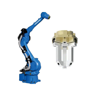 Handhabung des Roboterarms 6 Achse Yaskawa GP50 mit CNGBS angepasster Robotergreifer für Universalroboter