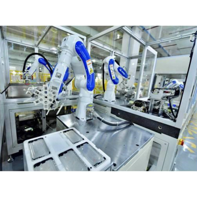 Handhabung des Roboterarms 6 Achse Yaskawa GP50 mit CNGBS angepasster Robotergreifer für Universalroboter